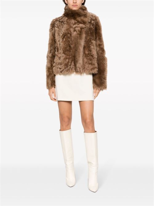 Lamb fur YVES SALOMON | 7WYV62155TOSXA2049